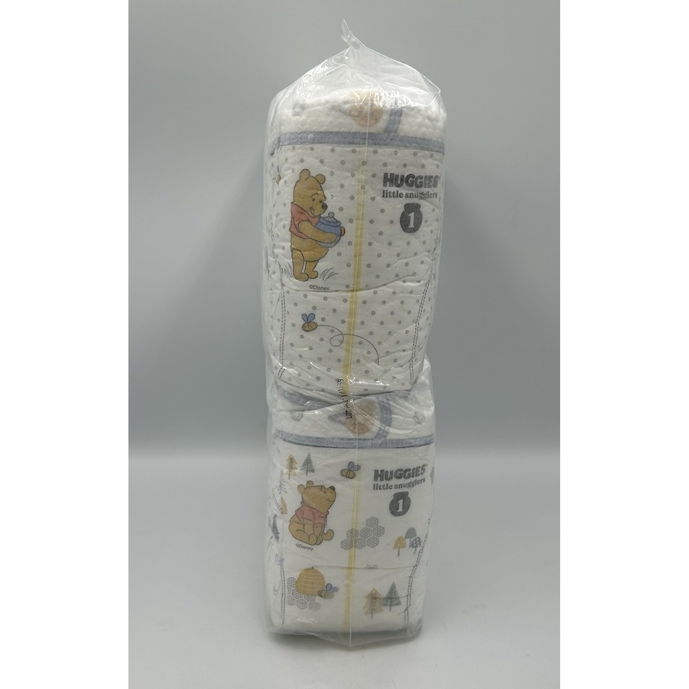Huggies Little Smugglers Winnie The Pooh Diapers Size‎ 1 NEW